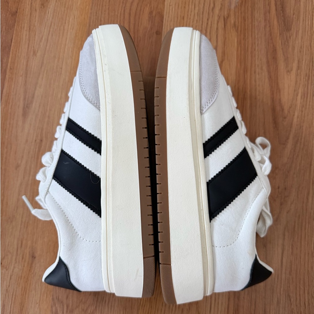 Project Cloud black and White Platform Sneakers s… - image 2